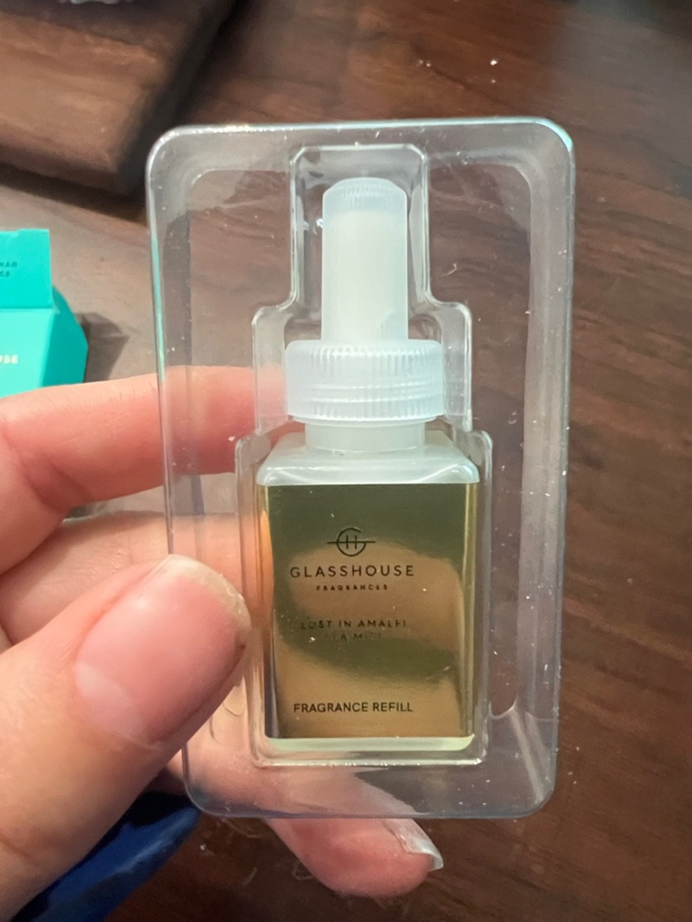 Glasshouse Fragrances Pura Refill - Teal & Gold - Picture 2 of 2